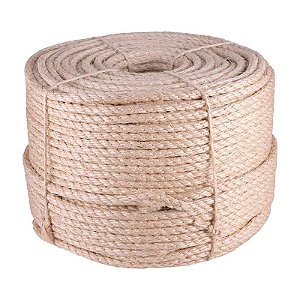 CORDA DE SISAL TORCIDA 12MM X 220M 3 PERNAS VONDER