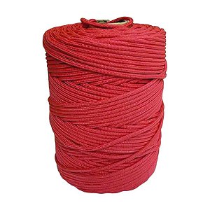CORDA MULTIFILAMENTO TRANÇADA 5,0MM X 356M VERMELHA VONDER