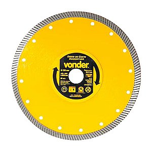 KIT 25 DISCO DE CORTE DIAMANTADO 230MM TURBO VONDER