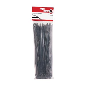 KIT 8000 UN ABRAÇADEIRA DE NYLON PRETA 200MM X 2,5MM NOVE54