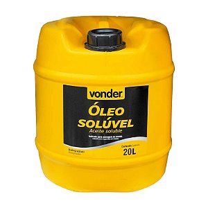 ÓLEO SOLÚVEL 20 LITROS BIODEGRADÁVEL VONDER