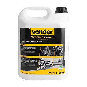 DESENGRAXANTE LIMPEZA GERAL GALÃO 5L VONDER