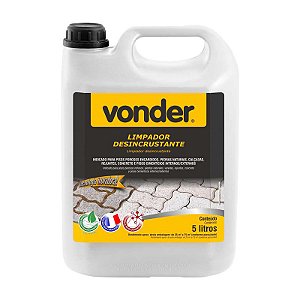 LIMPADOR DESINCRUSTANTE ORGÂNICO 5L VONDER