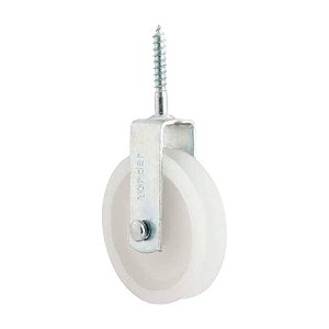 ROLDANA PLÁSTICA 6CM COM PARAFUSO 20KG VONDER