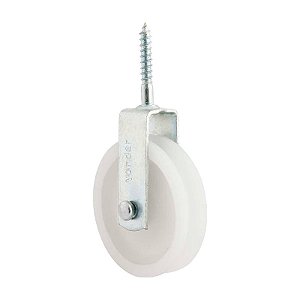 ROLDANA PLÁSTICA 4CM COM PARAFUSO 15KG VONDER