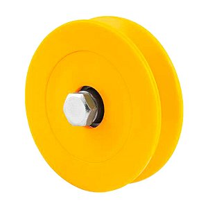 ROLDANA PARA PORTÃO 2.1/2" TIPO V EM NYLON SEM CAIXA VONDER