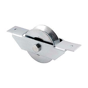 ROLDANA PORTÃO 2.1/2" TIPO V AÇO ZINCADO PARAF. CX ABERTA VD
