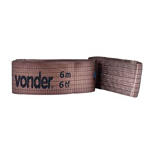 CINTA PLANA SEM FIM TIPO ANEL ELEVAÇÃO CARGA 6,0M 6TF VONDER