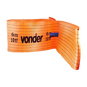CINTA PLANA SEM FIM TIPO ANEL ELEVAÇÃO CARGA 6M 10TF VONDER