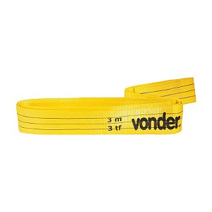 CINTA PLANA SEM FIM TIPO ANEL ELEVAÇÃO CARGA 3,0M 3TF VONDER