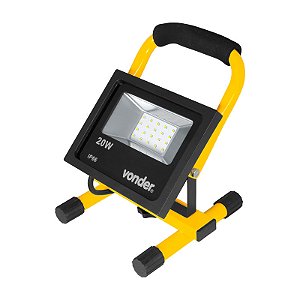 LANTERNA REFLETORA COM SUPORTE 20W VONDER