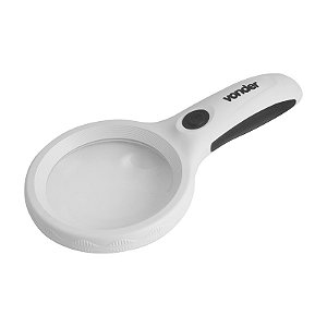LUPA MANUAL 1,625X COM LED VONDER