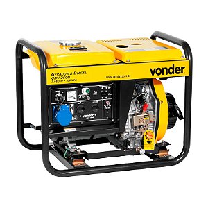 GERADOR A DIESEL GDV 3600 110V/220V VONDER