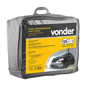 CAPA IMPERMEÁVEL PARA CARRO TAMANHO P VONDER