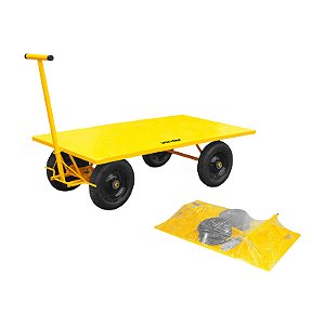 CARRINHO PLATAFORMA METÁLICO 600KG DESMONTADO VONDER