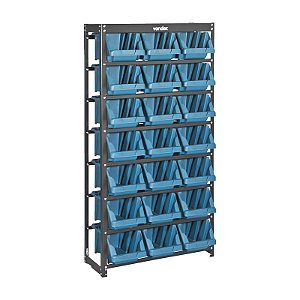 ESTANTE PRATELEIRA GAVETEIRA AZUL 125 KG METÁLICA Nº 7 21/7