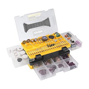 JOGO ACESSÓRIOS P/ MICRORRETÍFICA ARV350 350 PEÇAS VONDER