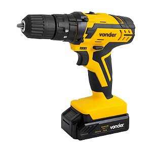 PARAFUSADEIRA FURADEIRA IMPACTO BATERIA 12V KIT C/74PCS VD
