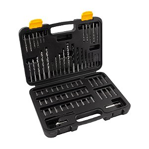 JOGO COMBINADO BROCAS E BITS 70 PEÇAS VONDER