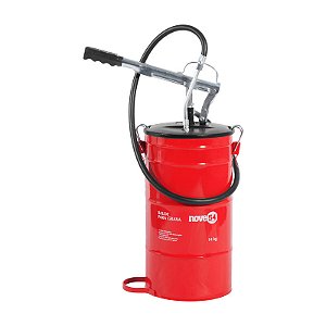 BOMBA MANUAL PARA GRAXA COM RESERVATÓRIO 14KG NOVE54