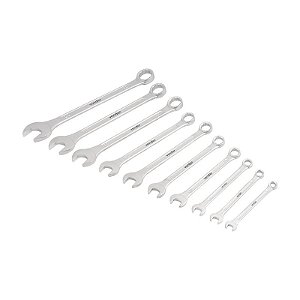 JOGO CHAVES COMBINADAS 6 A 22MM AÇO CROMO VANÁDIO 10PCS VD