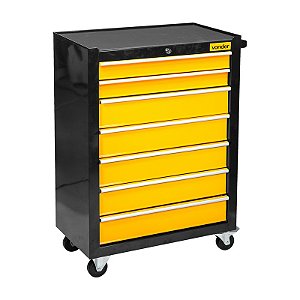 CARRO PARA FERRAMENTAS C/ 7GAVETAS 62X33X75CM VONDER