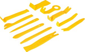 JOGO ESPÁTULAS DE NYLON COM 11 PEÇAS P/ AUTOMÓVEIS VONDER