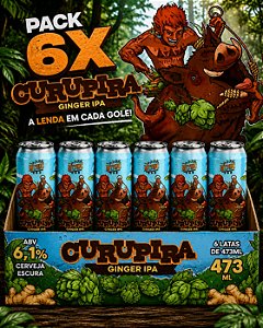 CURUPIRA - GINGER IPA - 06 unid.