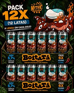 BOITATA - PORTER CHOCOLATE COM PIMENTA - 12 UN.