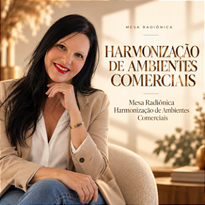 Mesa Radiônica Harmoniação de Ambientes Comerciais