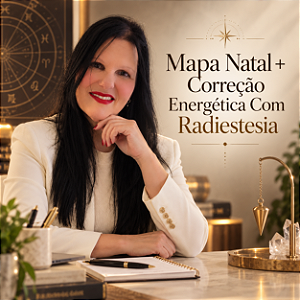 Mapa Natal + Correção Energética Com Radiestesia