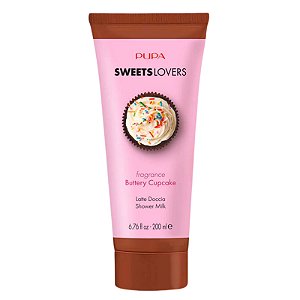 PUPA MILANO - SWEETS LOVERS SHOWER MILK - BUTTERY CUPCAKE
