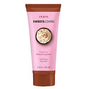 PUPA MILANO - SWEETS LOVERS BODY LOTION - BUTTERY CUPCAKE