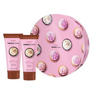PUPA MILANO - KIT PRESENTE SWEETS LOVERS BODY LOTION + SHOWER MILK - BUTTERY CUPCAKE