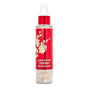 BATH & BODY WORKS - DIAMOND SHIMMER MIST - JAPANESE CHERRY BLOSSOM