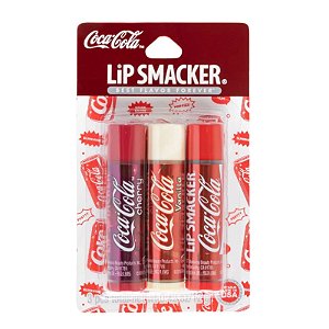 COCA COLA - KIT LIP BALM 3 UNIDADES