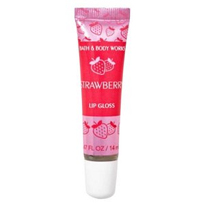 BATH & BODY WORKS - LIP GLOSS - STRAWBERRY