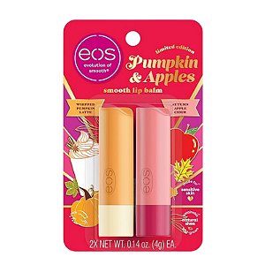 EOS - KIT LIP BALM 2 UNIDADES - PUMPKIN & APPLE
