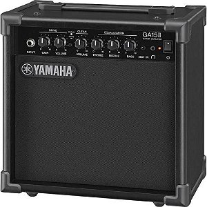 Cubo para Guitarra GA15II 15W RMS Yamaha Preto