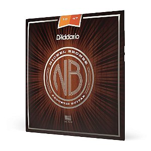 Encordoamento Violão Aço 10-47 D Addario Nickel Bronz NB1047