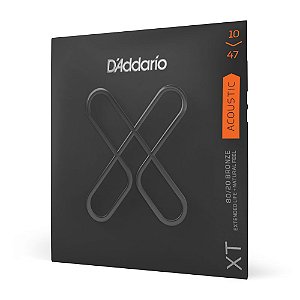 Encordoamento Violão Aço Revestido 10-47 D Addario XTABR1047