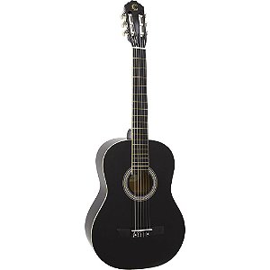 Violão Clássico De Nylon Para Destros Verniz Brilhante Com Tensor Tcg 200 Preto Cordoba