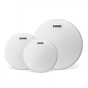 Kit Peles Porosas Tons E Surdo Fusion Evans ETP-UV2-F