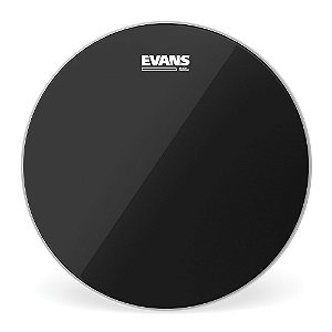 Pele Para Caixa E Tom Black Chrome 08'' Evans TT08CHR