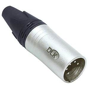 Conector XLR(M) 5 Pólos Datalink - PCT / 10