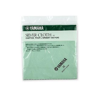 Tecido Médio Yamaha para Polimento de Instrumentos Prateados (Silver Cloth M)