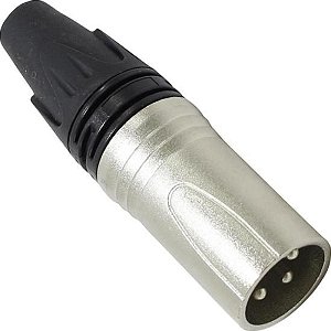 Conector XLR(M) 3 Pólos Datalink - PCT / 10