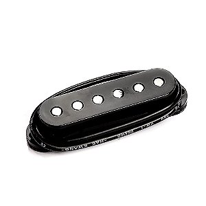 Captador Para Guitarra Single Alnico 5 Preto Spirit STK50-BK