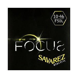 Encordoamento Guitarra .010-.046 Leve Savarez Focus F50L