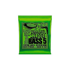 Encordoamento 045-130 P/ Baixo 5 Cordas Regular Slinky Niquel P02836 Ernie Ball (12891)